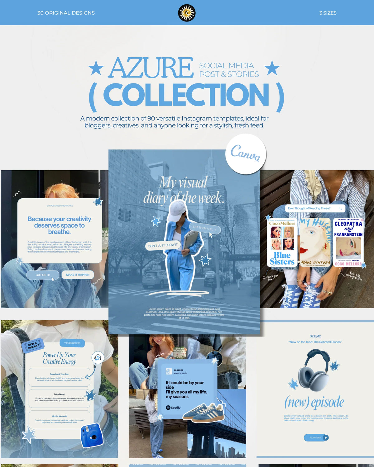 AZURE | Instagram Post & Stories