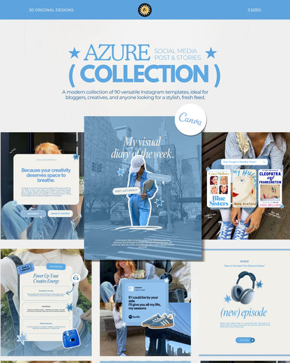 AZURE | Instagram Post & Stories