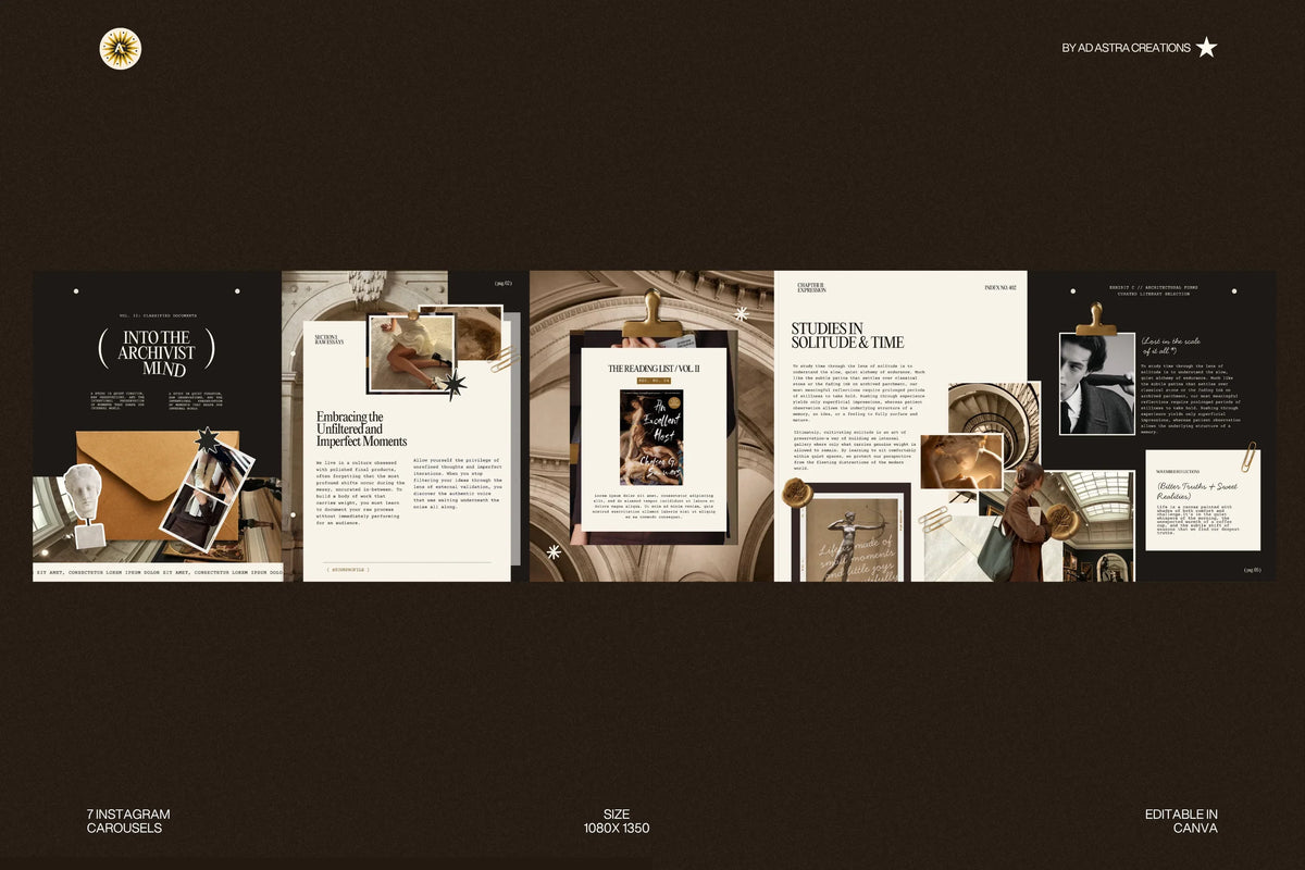 THE JOURNAL VOL.I | Instagram Carousel