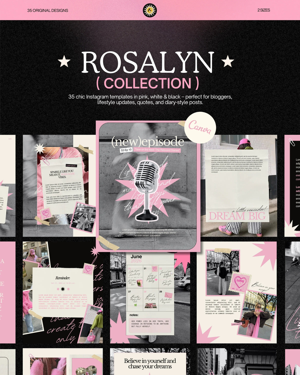 ROSALYN | Instagram Post & Stories