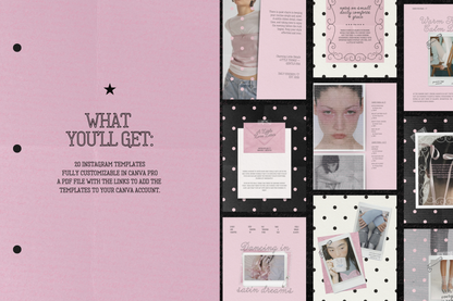 PEONY NOTES | Instagram Post Templates