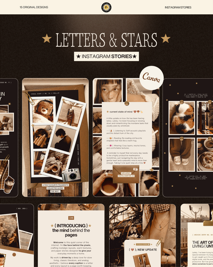 LETTERS & STARS | Instagram Stories